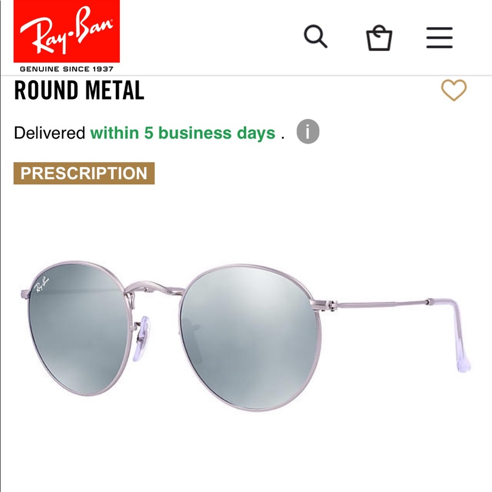 Round Metal Ray-Ban